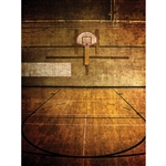 Basketball Gym Printed Backdrop