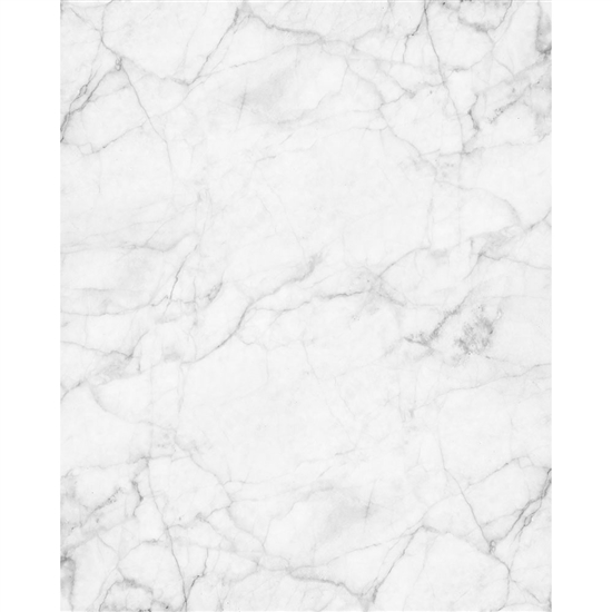 White Gray Marble Printed Backdrop