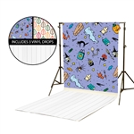Hocus Pocus & Loose Leaves Vinyl Backdrop Kit