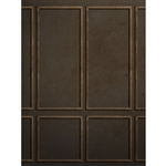Textured Brown Ornate Wainscoting Printed Backdrop