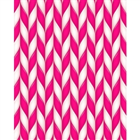 Pink Peppermint Sticks Printed Backdrop