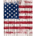 Vintage American Flag Planks